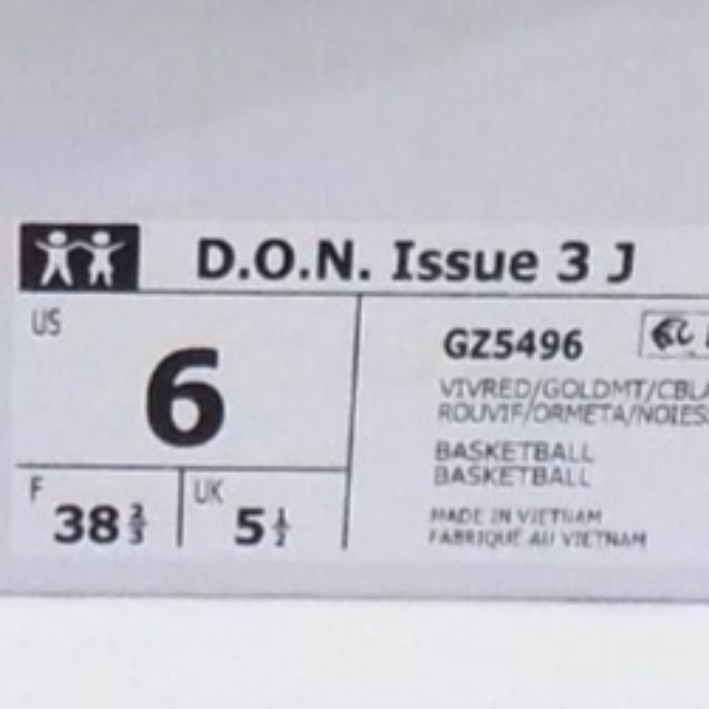 NEW sz 6 Adidas D.O.N. Boys #3 x Marvel Low Spider-Man Basketball Sneakers Shoe - Picture 5 of 5